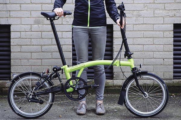 Brompton folding bike