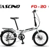 xe-dap-gap-fascino-fd-20-trắng